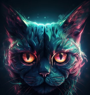 AI artwork showcasing cinematic chinku.art style