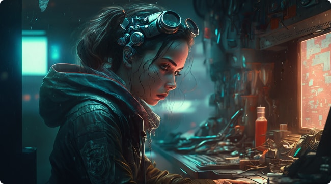 Landscape concept art rendered by chinku.art